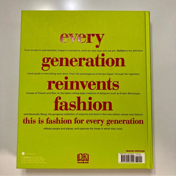 DK/Smithsonian FASHION Coffee Table Book - Picture 3 of 14